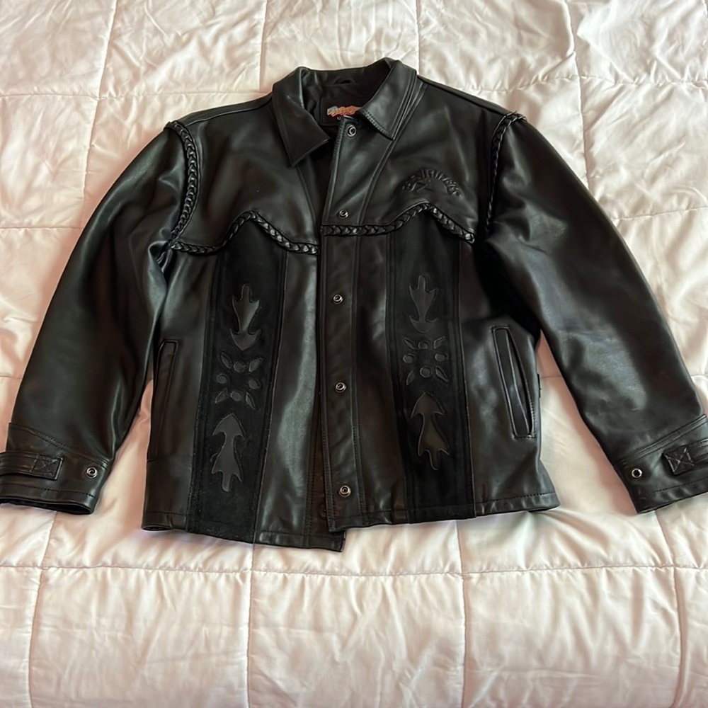 Womens used Easyrider leather jacket